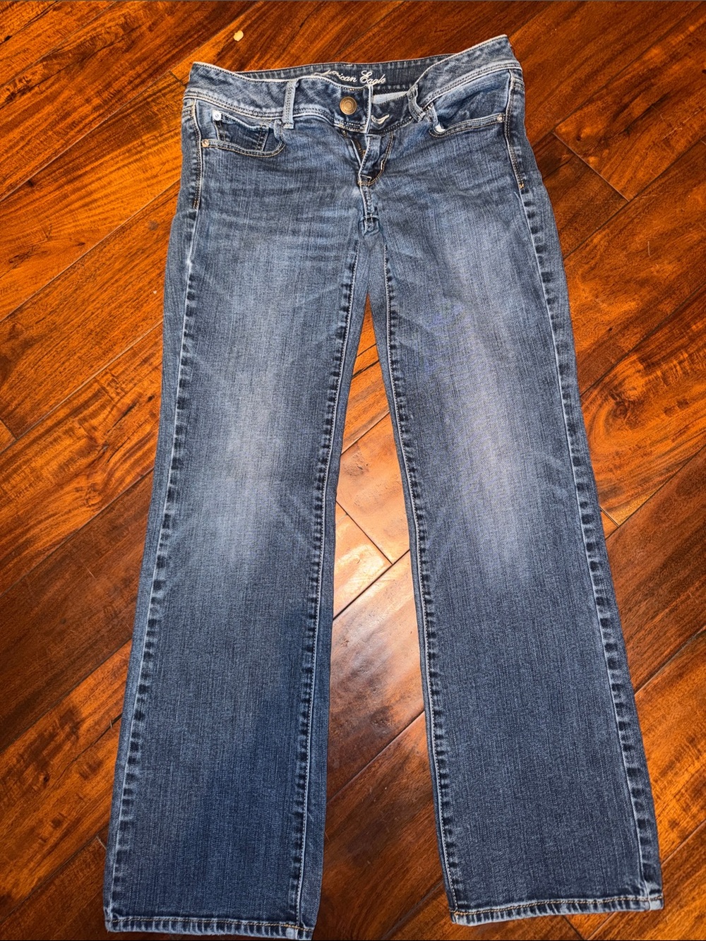 American Eagle Outfitters Medium Blue Flare Jeans